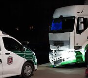 Avarija Panevėžyje: vilkikas apgadino dvi de&scaron;imtis automobilių