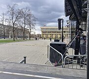 Pasirengimas protestui &bdquo;&Scaron;alin rankas nuo laisvo žodžio&ldquo;