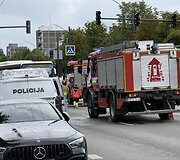 Avarija Kaune, Savanorių prospekte