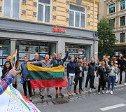 &Scaron;e&scaron;tadienį Norvegijos sotinėje Osle vyko EuroPride 2014 eitynės, kuriose dalyvavo ir Lietuvos atstovai.