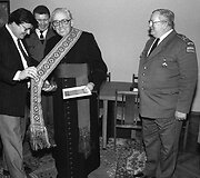 Ketvirtadienį mirė kovotojas už laisvę, monsinjoras Alfonsas Svarinskas