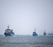 Sekmadienį į Klaipėdos uostą atplaukė Lietuvos karininko vadovaujamas NATO nuolatinės parengties prie&scaron;mininių laivų 1-os grupės junginys