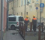 Vilniuje, Užupyje, rastas sprogmuo