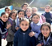 Palestiniečių vaikai mokykloje