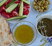 Projekto su Palestinos paaugliais dalyviai Betliejuje