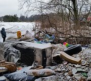 Sąvartynas Minsko plente prie Vilniaus