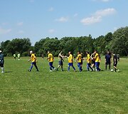 Užventyje (Kelmės r.) jau septintą kartą vyko tarptautinis senjorų futbolo turnyras &bdquo;Užvenčio Taurė 2016&ldquo;