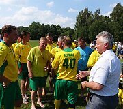 Užventyje (Kelmės r.) jau septintą kartą vyko tarptautinis senjorų futbolo turnyras &bdquo;Užvenčio Taurė 2016&ldquo;