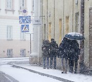 Į Vilnių sugrįžo balta žiema