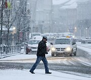 Į Vilnių sugrįžo balta žiema