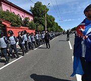 Kijeve įvyko gėjų paradas
