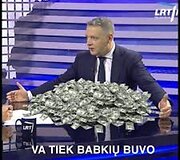 Internautai juokiasi i&scaron; Eligijaus Masiulio