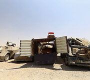 Irako policija parodė, kuo po Mosulą važinėjosi &bdquo;Islamo valstybė&ldquo;