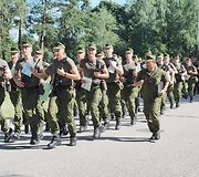 Lietuvos karo akademijos studentai