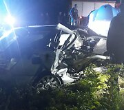 BMW ir &bdquo;Renault&ldquo; avarija Grigaičiuose