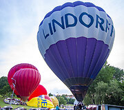 Per Lietuvą oro balionu