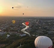 Per Lietuvą oro balionu