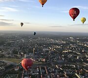 Per Lietuvą oro balionu