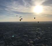 Per Lietuvą oro balionu