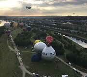 Per Lietuvą oro balionu