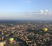 Per Lietuvą oro balionu