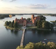 Per Lietuvą oro balionu