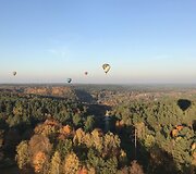 Per Lietuvą oro balionu