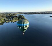 Per Lietuvą oro balionu