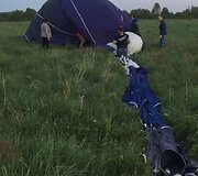 Per Lietuvą oro balionu