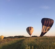 Per Lietuvą oro balionu
