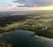 Per Lietuvą oro balionu