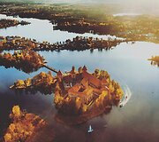 Per Lietuvą oro balionu