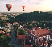 Per Lietuvą oro balionu
