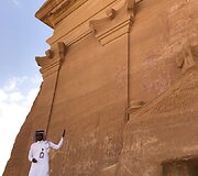 Oro balionų fiesta Saudo Arabijoje 