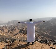 Oro balionų fiesta Saudo Arabijoje 