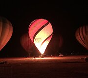 Oro balionų fiesta Saudo Arabijoje 