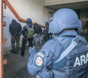 Pratybų &bdquo;Gedimino legionas&ldquo; akimirka