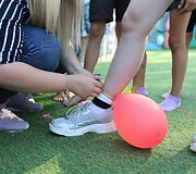 Mokslo metų pradžios &scaron;ventė Palangos vasaros parke