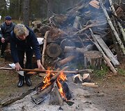 Margionyse tebekūrenami Vėlinių laužai