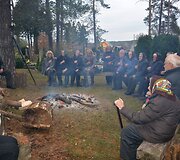 Margionyse tebekūrenami Vėlinių laužai