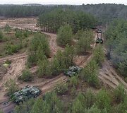 Kariuomenės pratybos &Scaron;venčionių rajone
