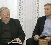 Vytautas Landsbergis ir Audronius Ažubalis