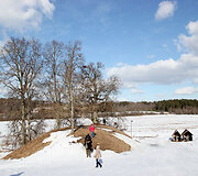 Slidinėjimas ant &bdquo;&Scaron;vedų kepurės&ldquo; kalno