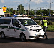 Avarija Ukmergės gatvėje