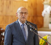 Kapčiamiesčio kapinėse palaidoti partizanai Juozas Barkauskas-Vėjūnas ir Petras Bankieta