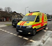 Avarija Liepkalnio ir Dunojaus g. sankryžoje
