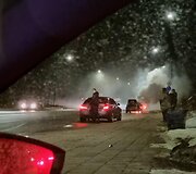 Vilniuje Dunojaus gatvėje degė automobilis