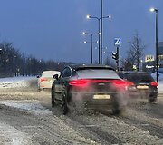 Trečiadienio ryto situacija Vilniaus keliuose