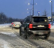 Trečiadienio ryto situacija Vilniaus keliuose
