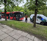 Nukritus senolei į stotelę Lazdynuose i&scaron;kviesta greitoji